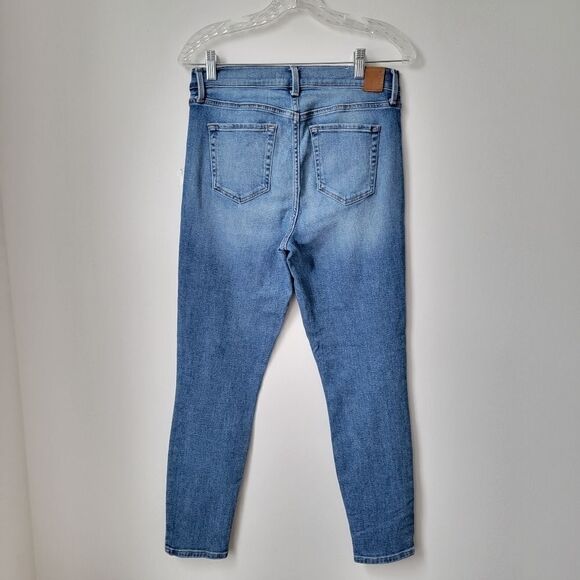 ANTHROPOLOGIE LEVEL 99 High Rise Skinny Jeans Nostalgic Blue Wash 1412109 Sz 29 - Picture 11 of 12